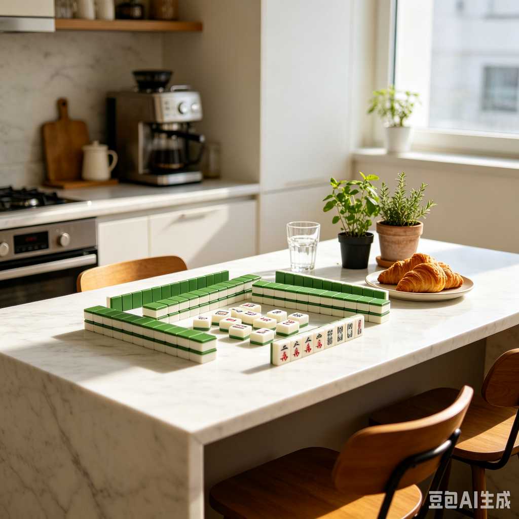 polished mahjong tiles