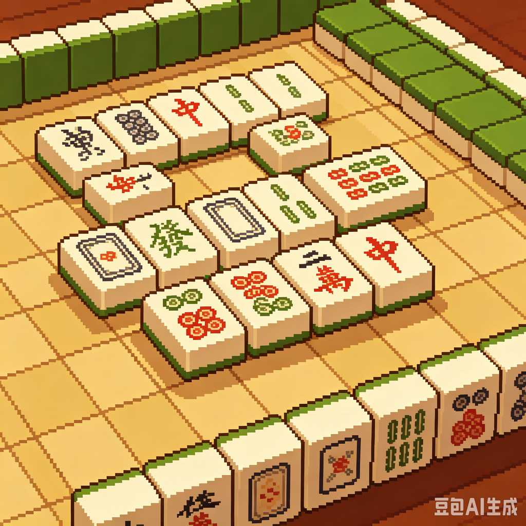 unique packing mahjong set